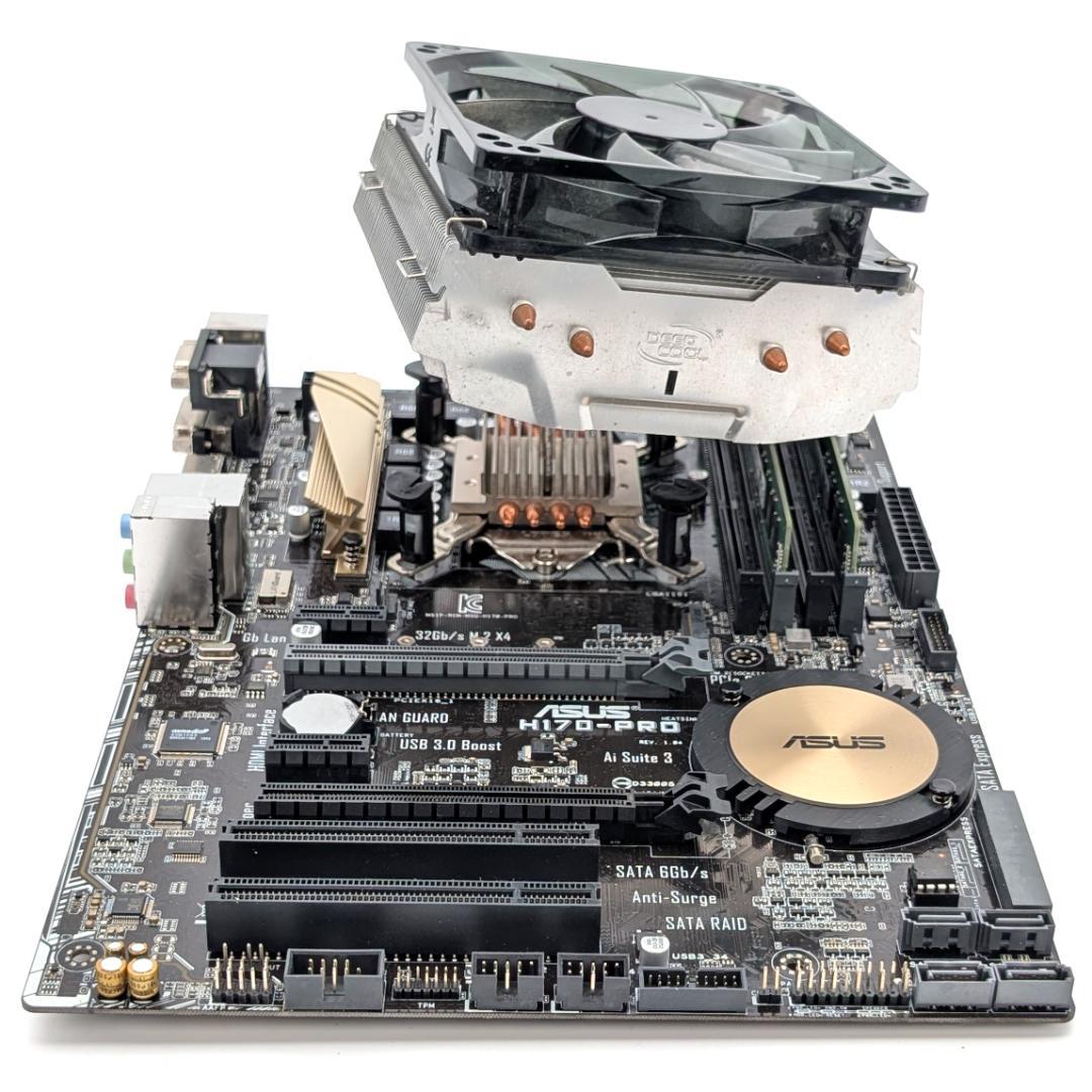 ASUS H170-PRO/i7-6700K/メモリ16GB セット商品