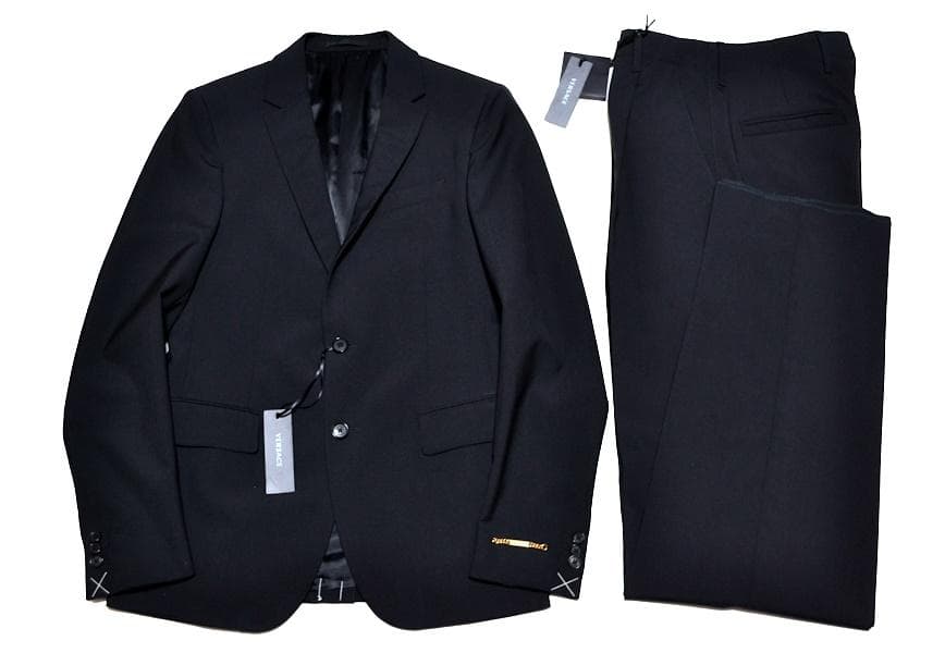 【新品】定価689,600円 VERSACE ヴェルサーチェ 現行スーツ 46