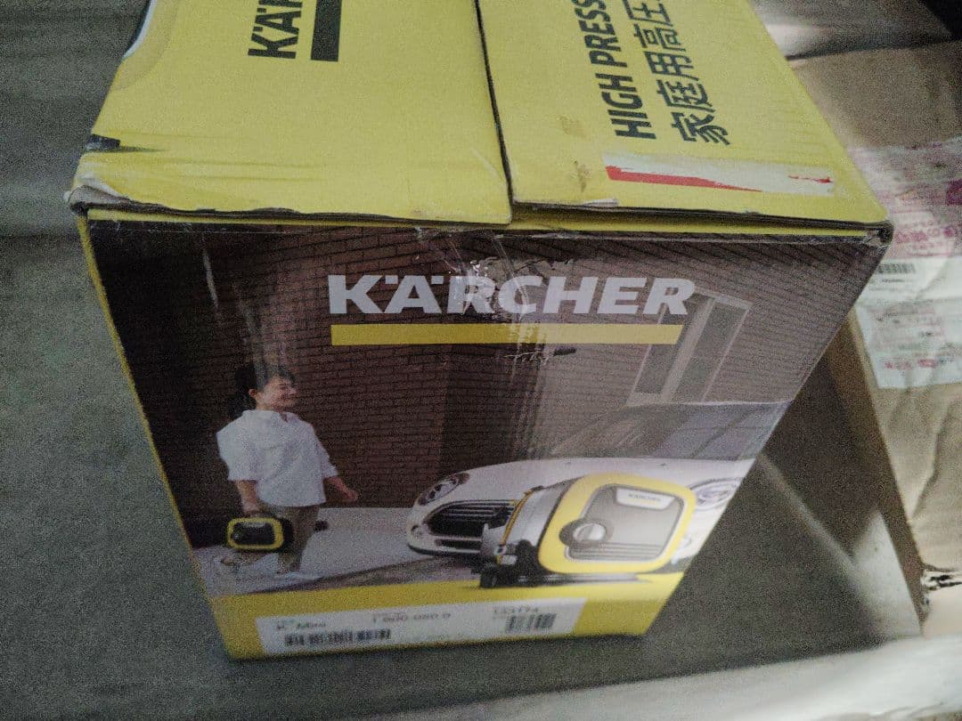KARCHER 高圧洗浄機 　k mini 未使用品