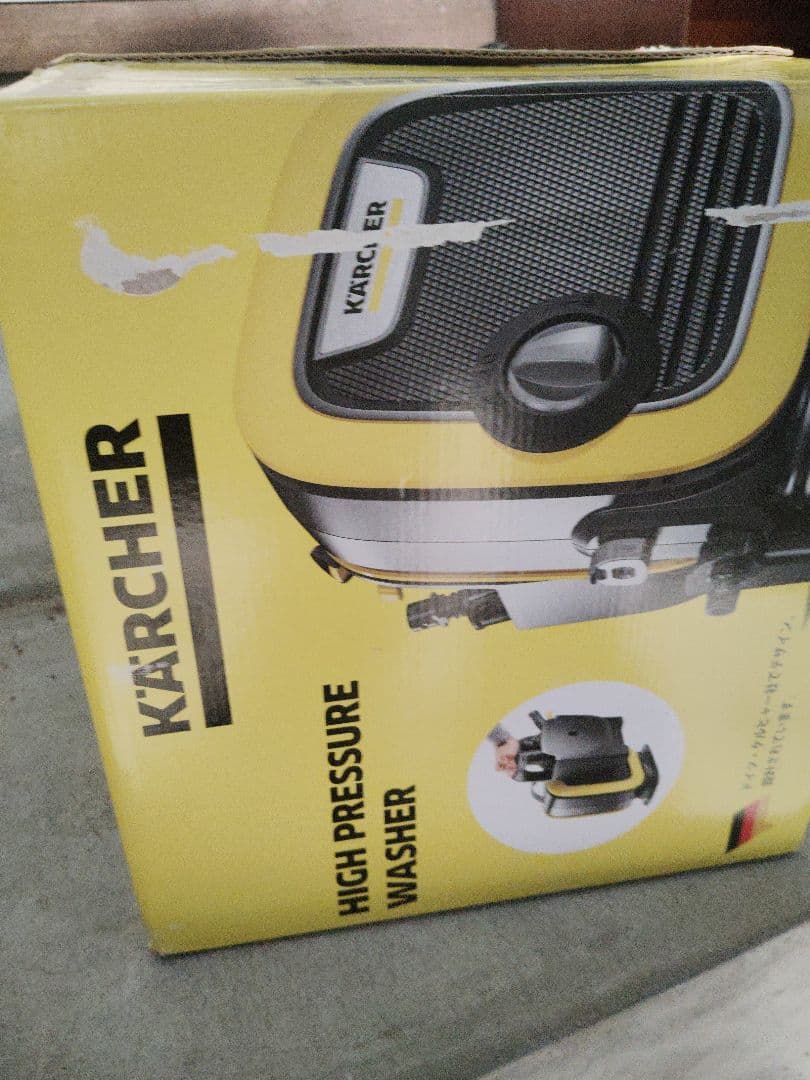KARCHER 高圧洗浄機 　k mini 未使用品