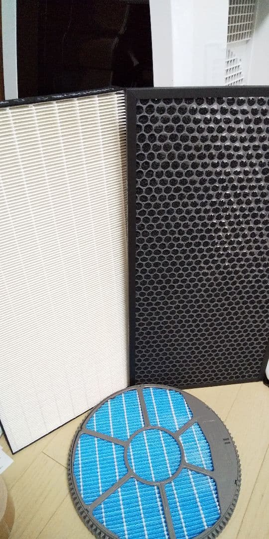 フィルター３種➰全て新品交換済み✨年中大活躍、シャープ除加湿空気清浄機☺️