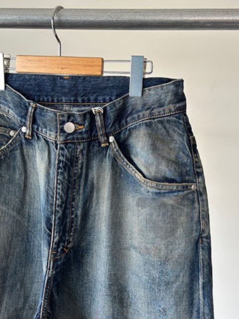 桃*郎様 ANCELLM TAPERED 5P DENIM PANTS 新品未使