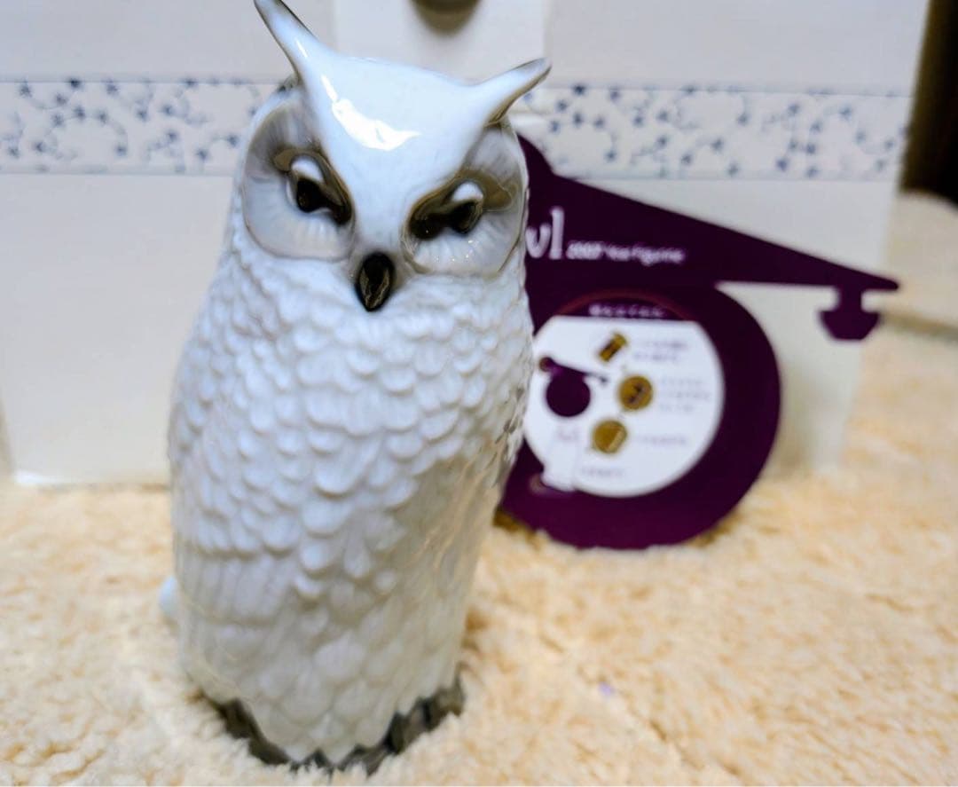 ロイヤルコペーハーゲン2007年フクロウフィギュア 陶器製