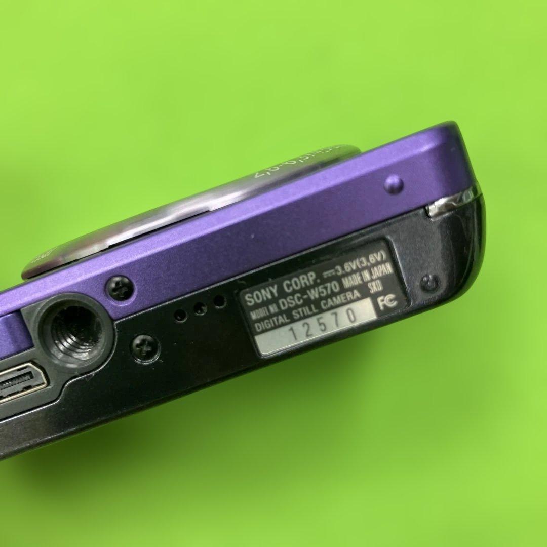 動作確認済‼️【SONY】Cyber-shot サイバーショット DSC-W570