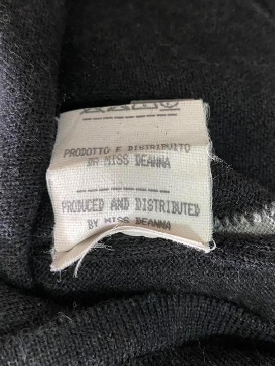 NEIL BARRETTセーター　バイカラー　ライン切替