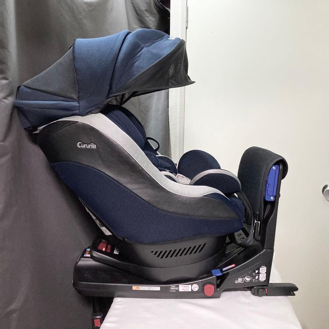 格安 アップリカ クルリラ AB ISOFIX チャイルドシート 回転式　新生児