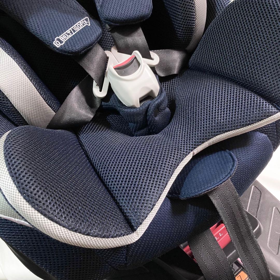 格安 アップリカ クルリラ AB ISOFIX チャイルドシート 回転式　新生児