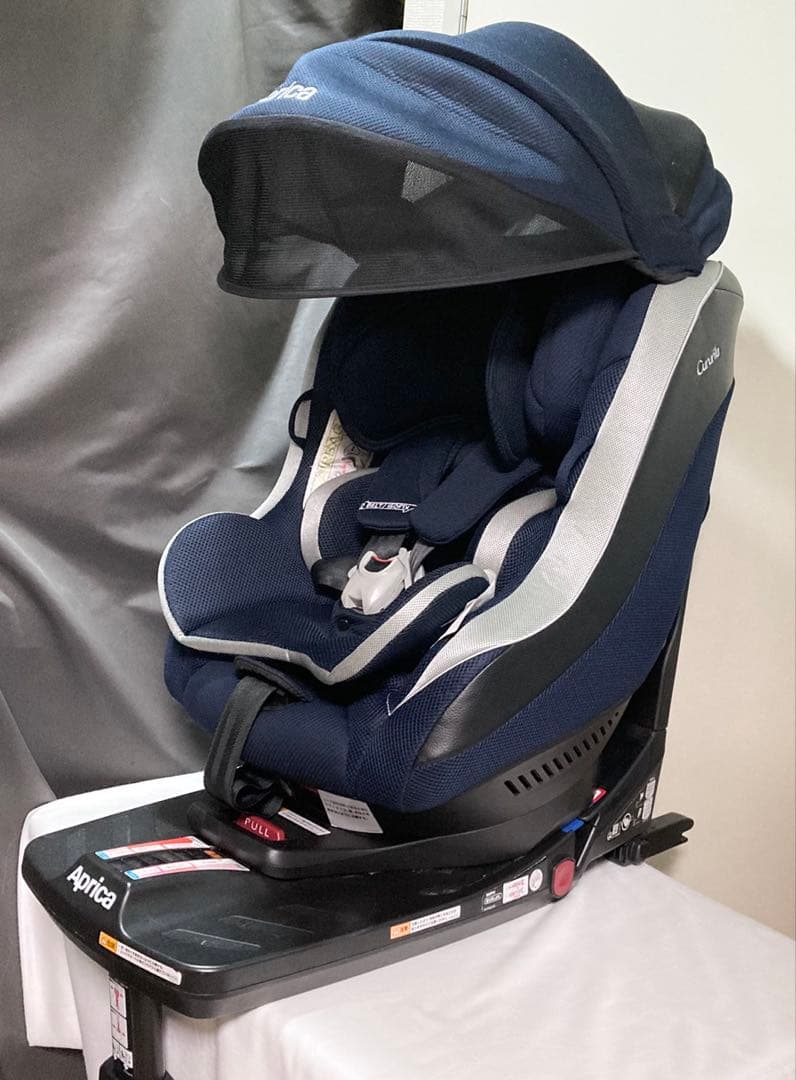 格安 アップリカ クルリラ AB ISOFIX チャイルドシート 回転式　新生児