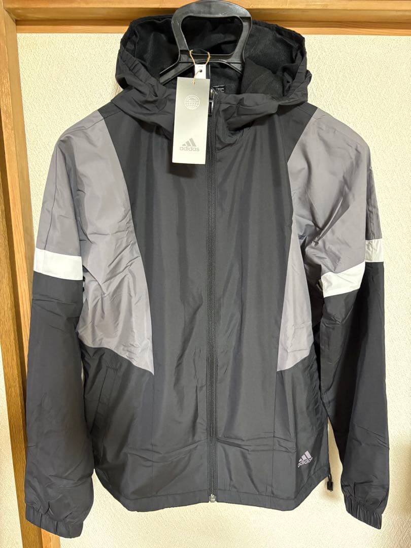 アディダス　裏起毛ウインドブレーカー上下　レディースXL 新品未使用