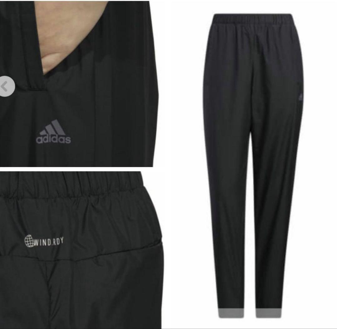 アディダス　裏起毛ウインドブレーカー上下　レディースXL 新品未使用