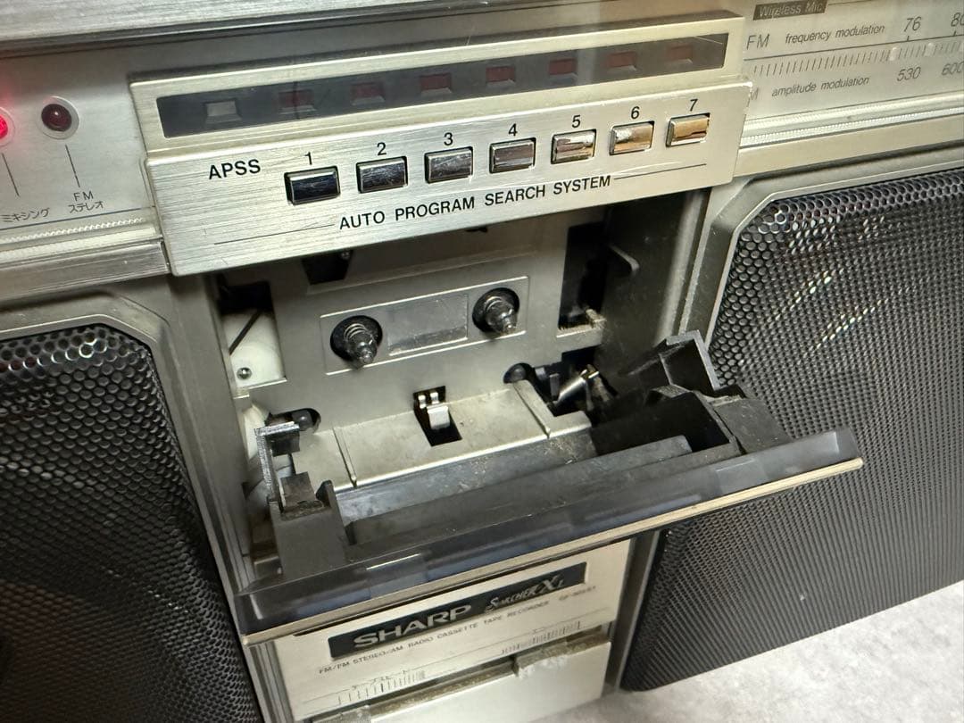 ラジカセ SHARP シャープ THE SEARCHER-XL GF-505ST
