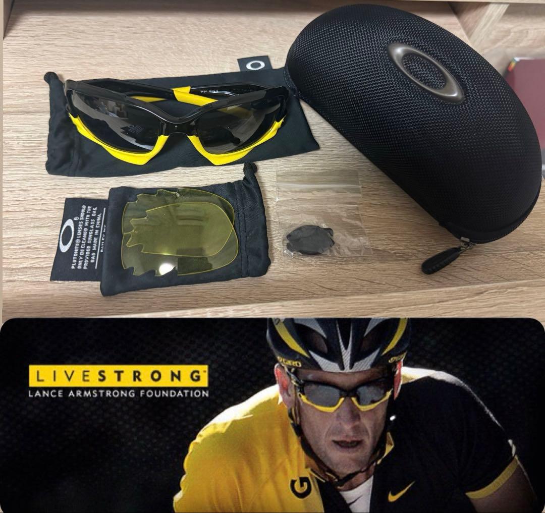 ビ*タ様 【希少】OAKLEY LIVESTRONG オークリー　サングラス