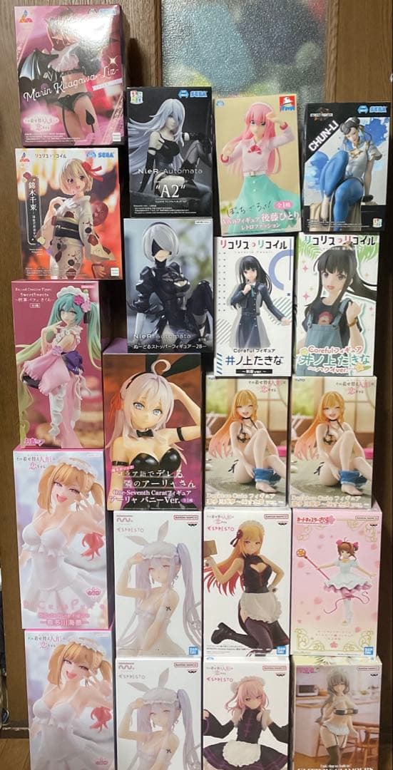 計20体 美少女プライズフィギュア まとめ売り 着せこい リコリコ NieR