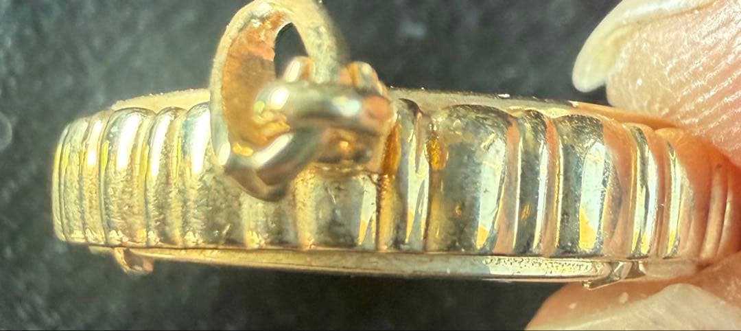 トップ　カメオ　バラ　18K 750 金製品　総重量10.3g