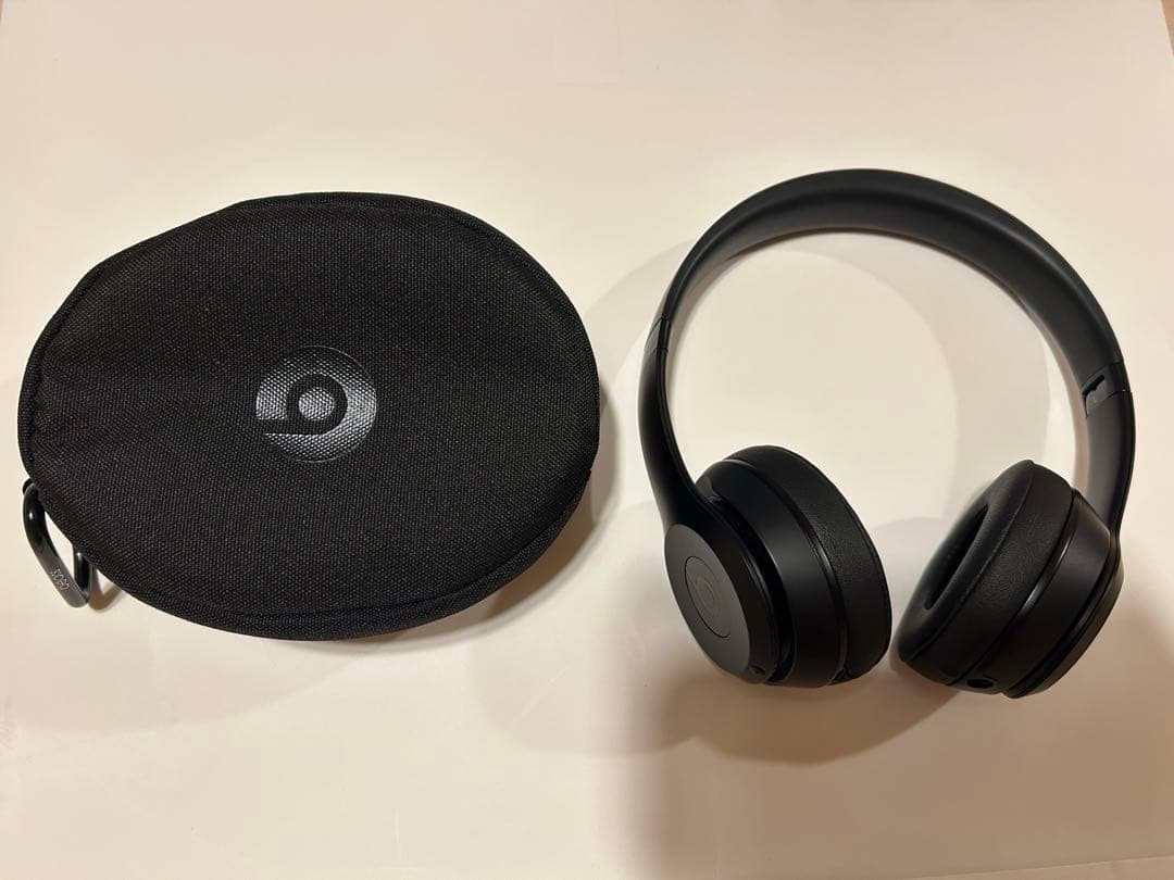 【美品】BEATS SOLO3 ワイヤレスヘッドホン ブラック