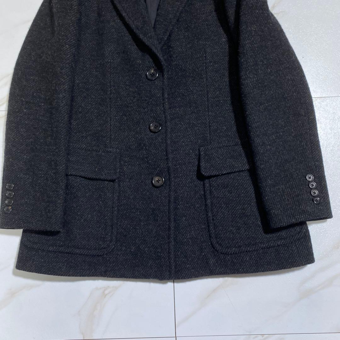 現行♡マーガレットハウエル ウールツイード ツイルテーラードジャケット