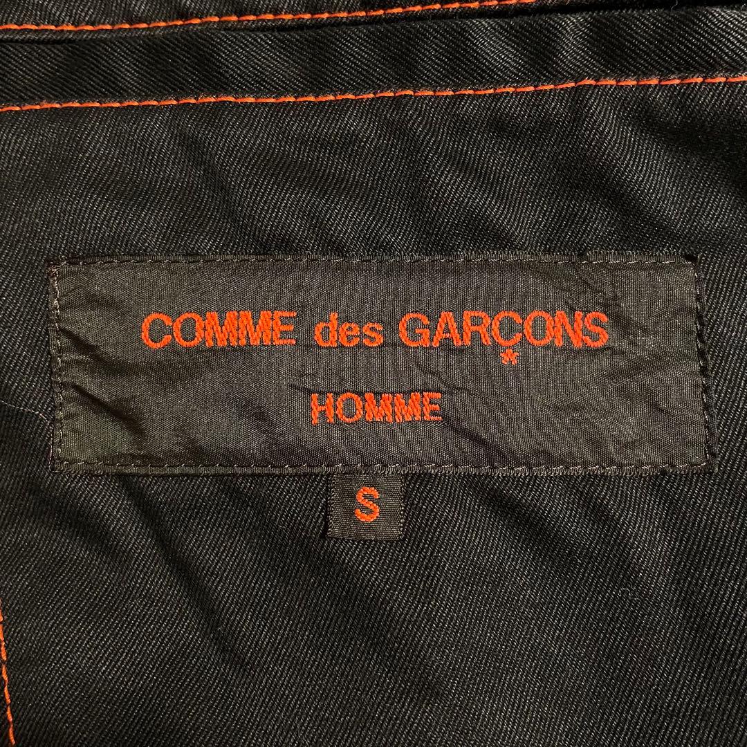 コムデギャルソン レッドステッチ セットアップ ブラック