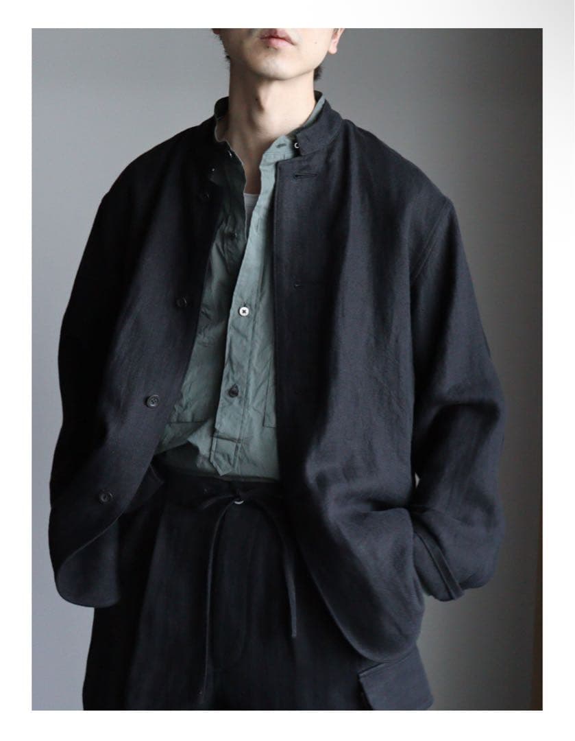 blurhms Linen Twill jacket &pants ブラームス