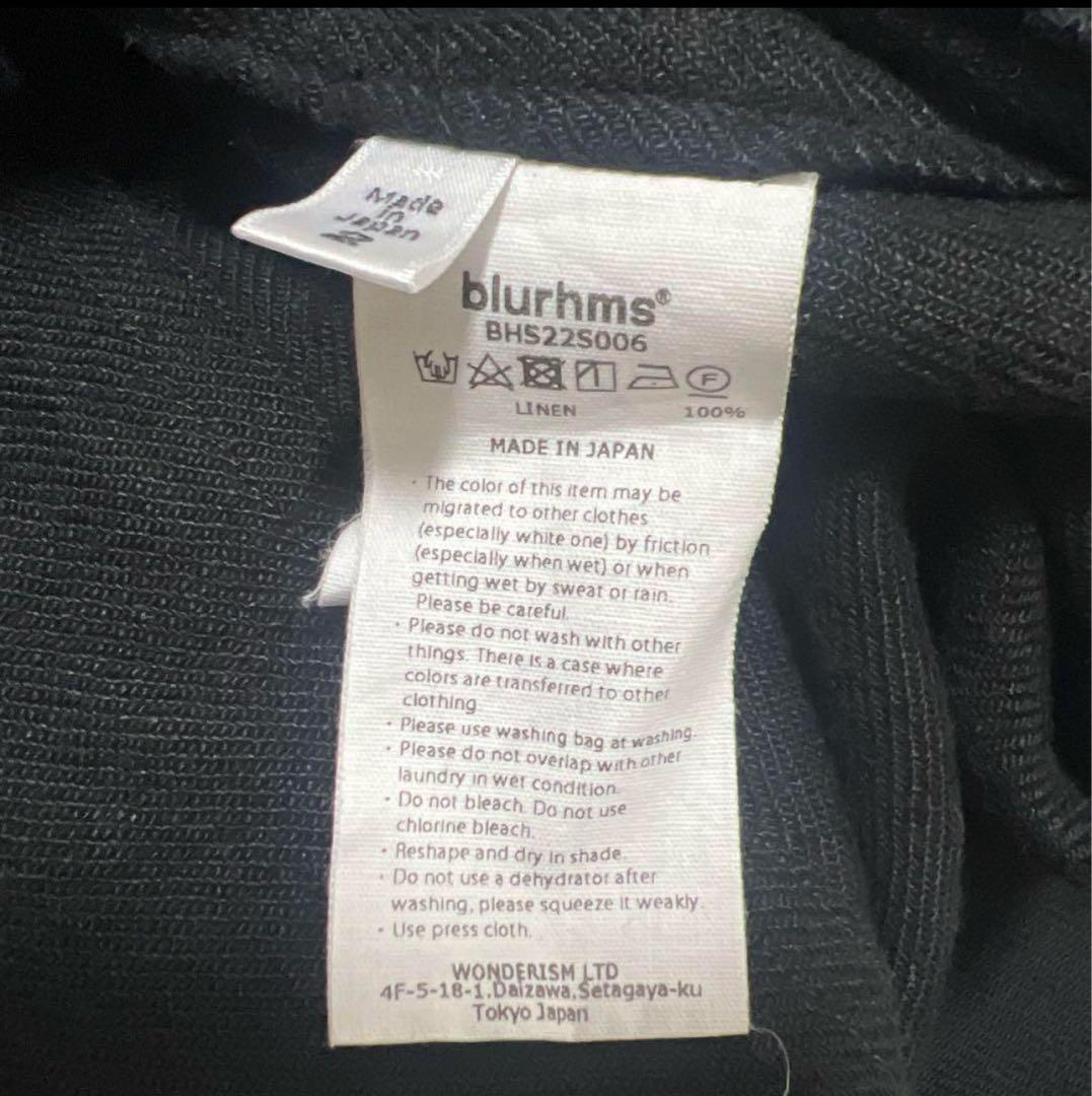 blurhms Linen Twill jacket &pants ブラームス