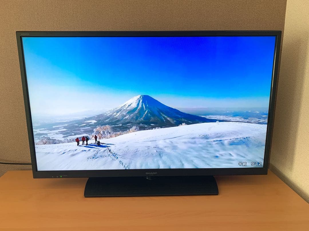 シャープ　SHARP　40v型　液晶テレビ　AQUOS　地上波BSCS　録画機能