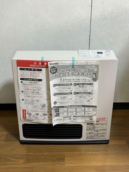 Y【未使用保管品】リンナイ ガスファンヒーター SRC-362E LPガス