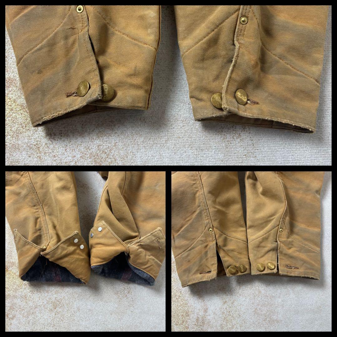 【古着】CarharttチョアコートブラケットライナーダックジャケットXL