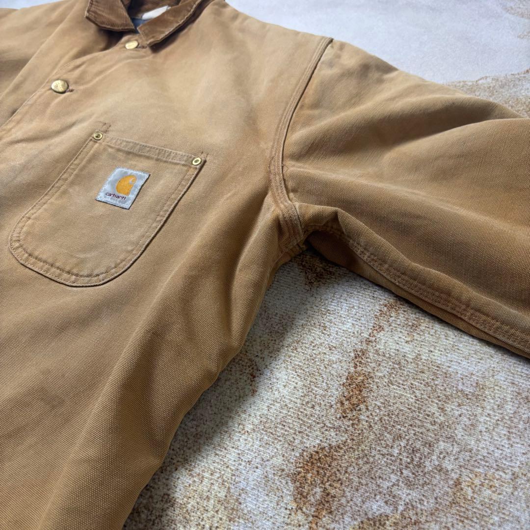 【古着】CarharttチョアコートブラケットライナーダックジャケットXL