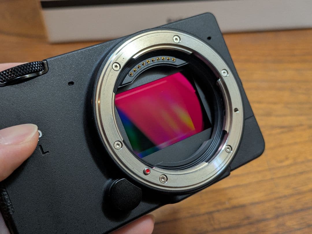 SIGMA fpL 本体+付属品多数 マウントアダプター、木製グリップ等付属