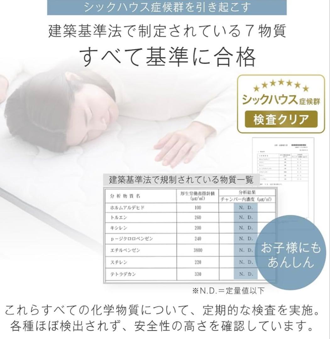 タンスのゲン マットレス シングル 極厚22cm 高密度 528個 コイル