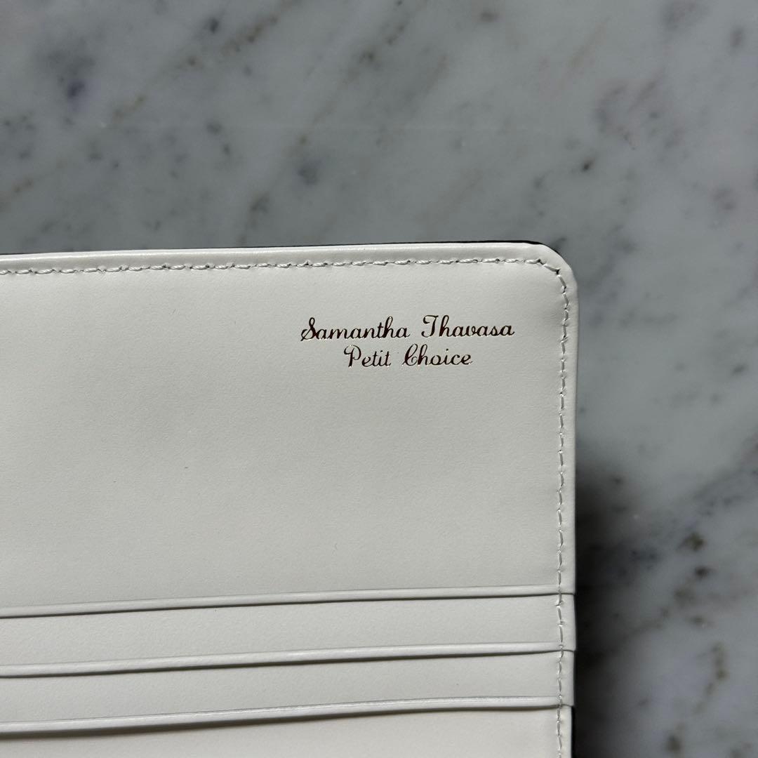 新品 未使用 フロントベルト 長財布 Samantha Thavasa サマンサ