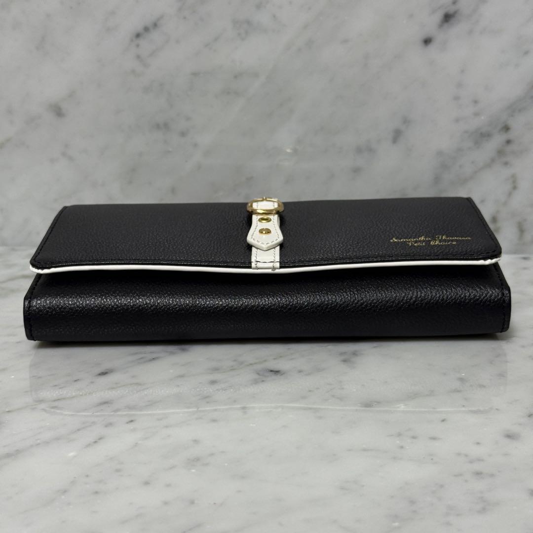 新品 未使用 フロントベルト 長財布 Samantha Thavasa サマンサ