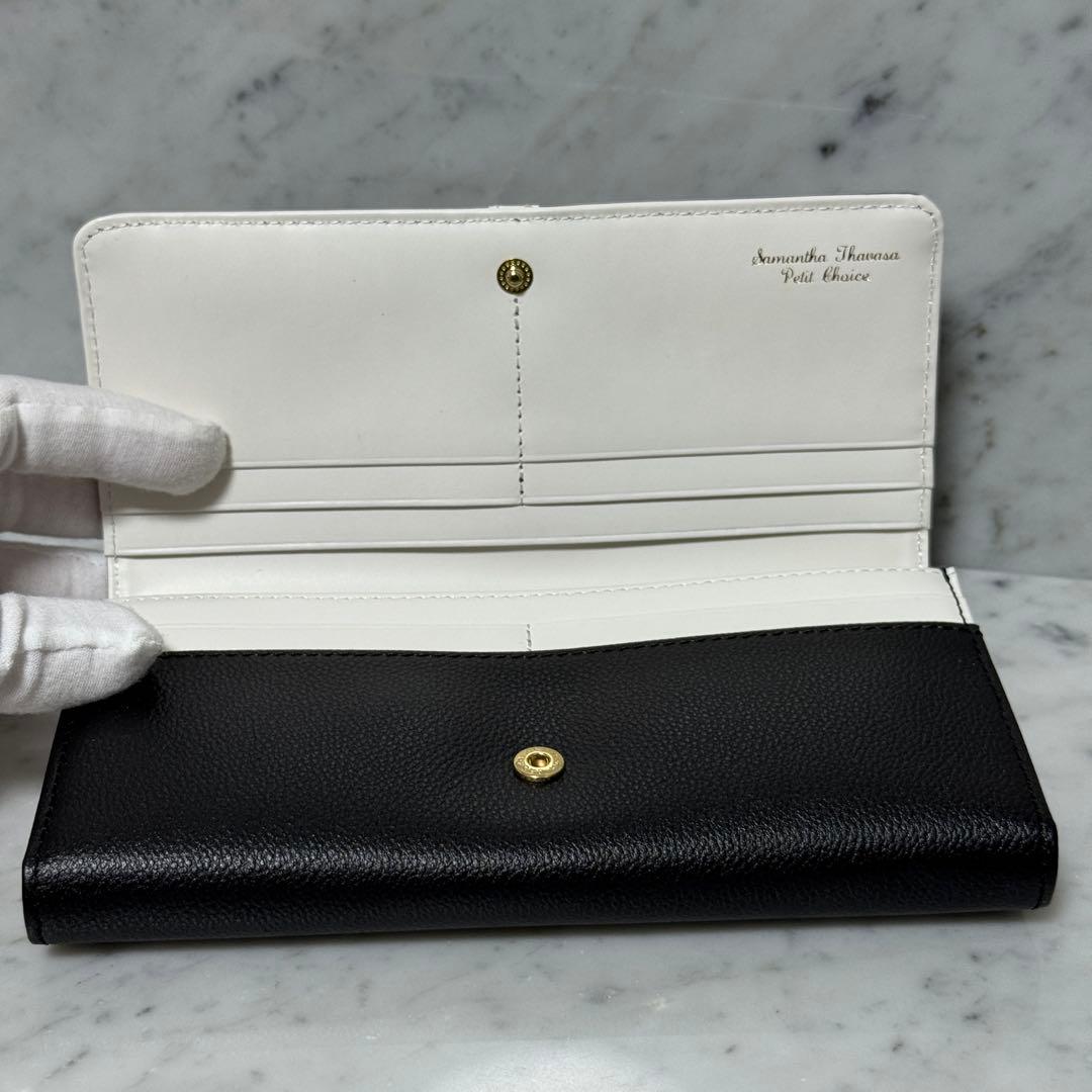 新品 未使用 フロントベルト 長財布 Samantha Thavasa サマンサ
