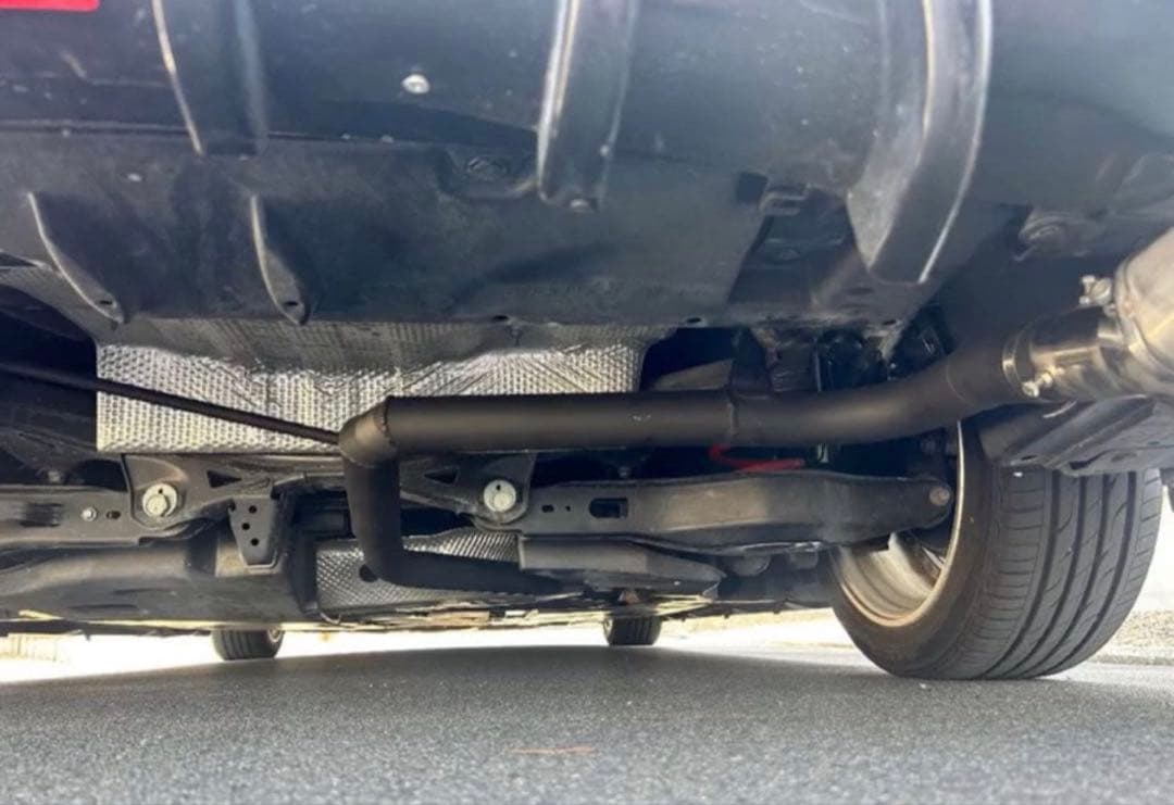 50プリウス リアピースストレートマフラー