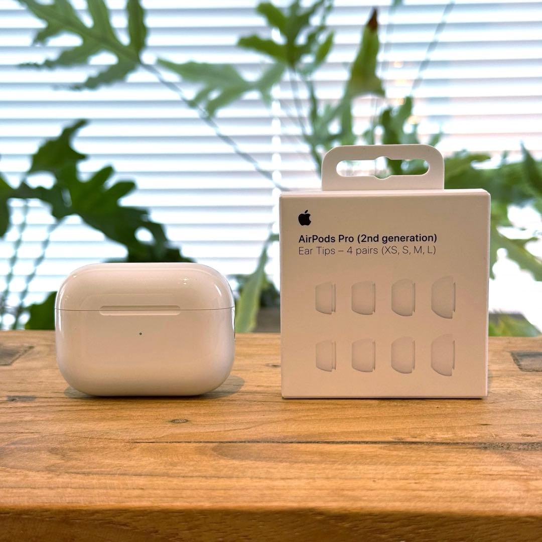 AirPods Pro 2 （USB-C）& 新品イヤーチップセット付き