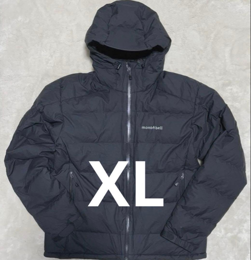 gore-tex XL モンベル パーマフロストライトダウンパーカ ブラック