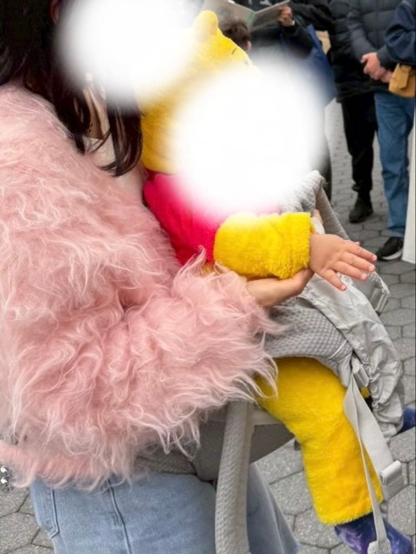 THETOÉ ピンクカーディガン