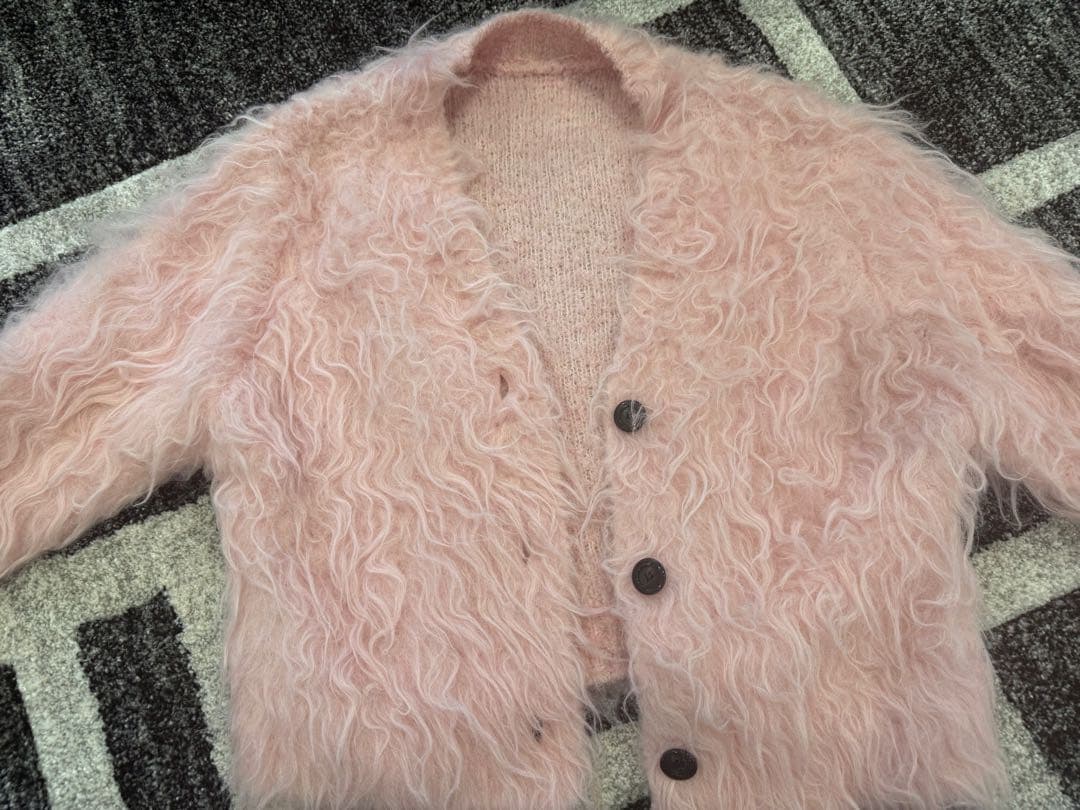 THETOÉ ピンクカーディガン