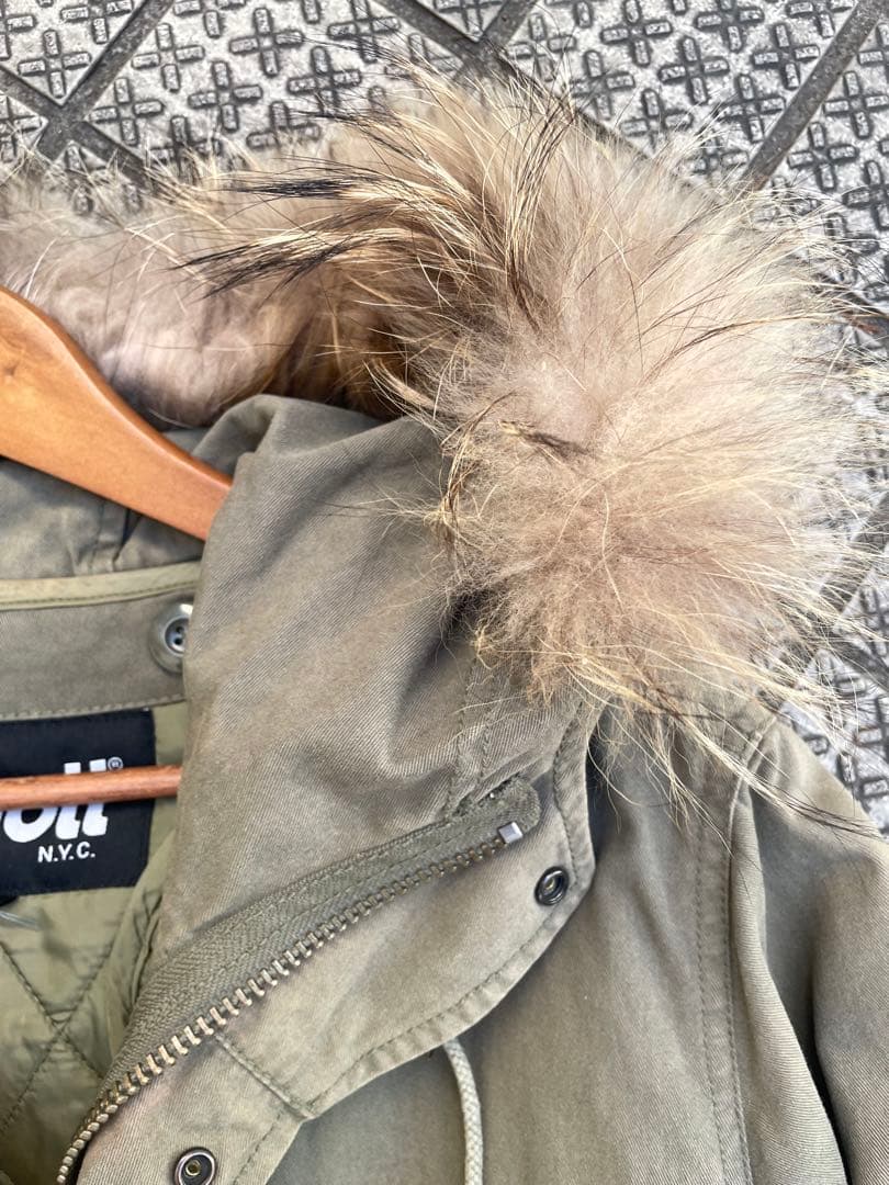 最安値シルエットＬサイズ‼️アメリカンラグシーSCHOTTミリタリーモッズコート