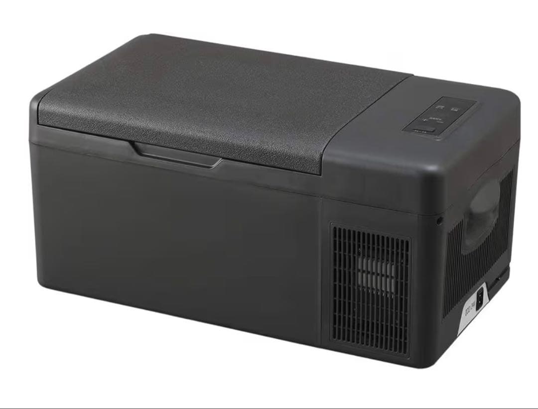 PCR-15U ブラック 冷蔵庫 15L ポータブル冷蔵庫