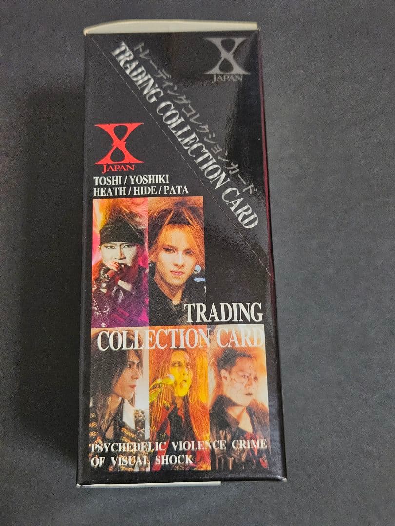 X JAPAN トレカ 1ＢＯＸ 新品未開封 カード 箱 hide レア