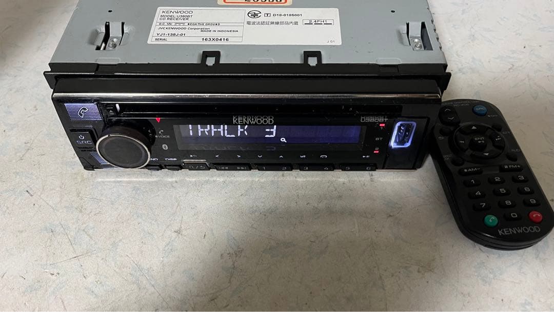 ケンウッド　U380BT KENWOOD 1DIN { G }
