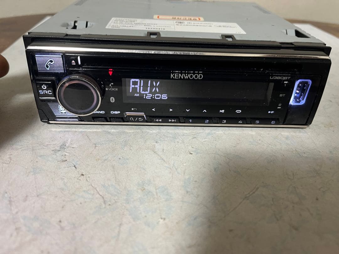 ケンウッド　U380BT KENWOOD 1DIN { G }