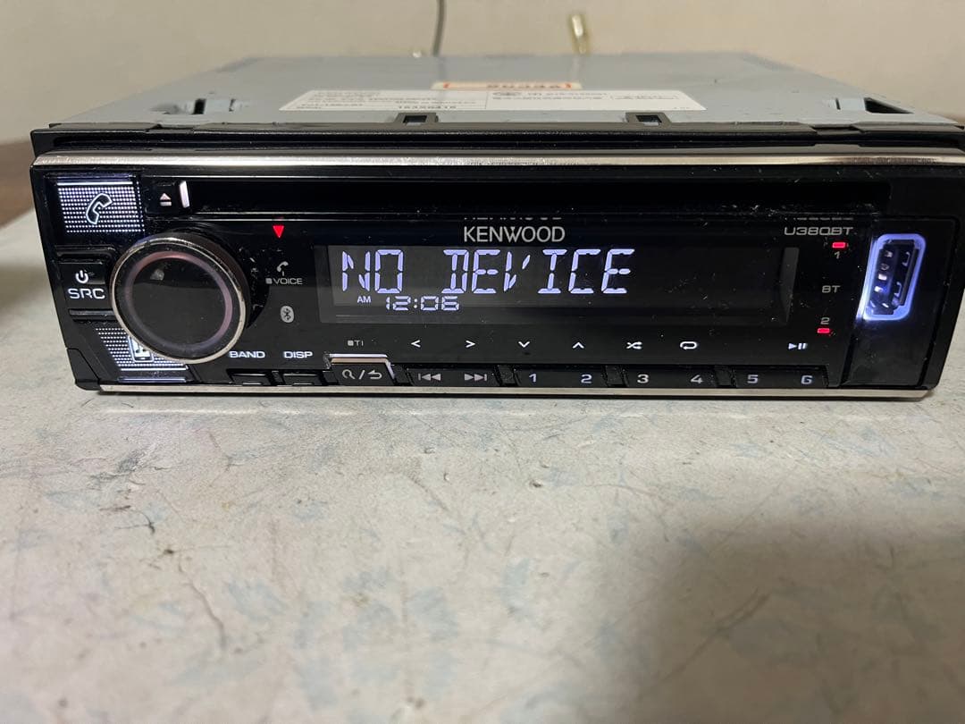 ケンウッド　U380BT KENWOOD 1DIN { G }