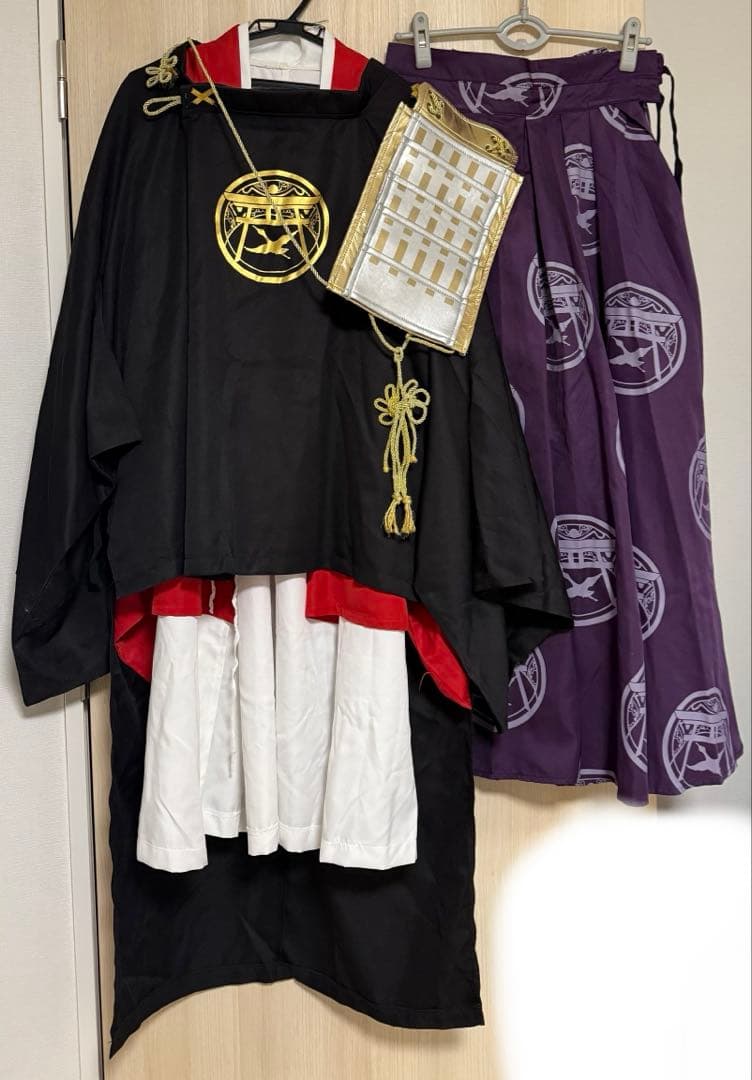【2/7まで】コスプレ 衣装 太郎太刀 戦闘衣装 Lサイズ ウィッグ 刀剣乱舞