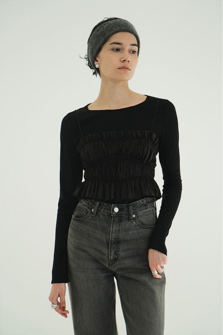 トップス CLANE BUSTIER SET TOPS