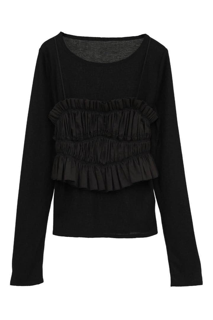 トップス CLANE BUSTIER SET TOPS