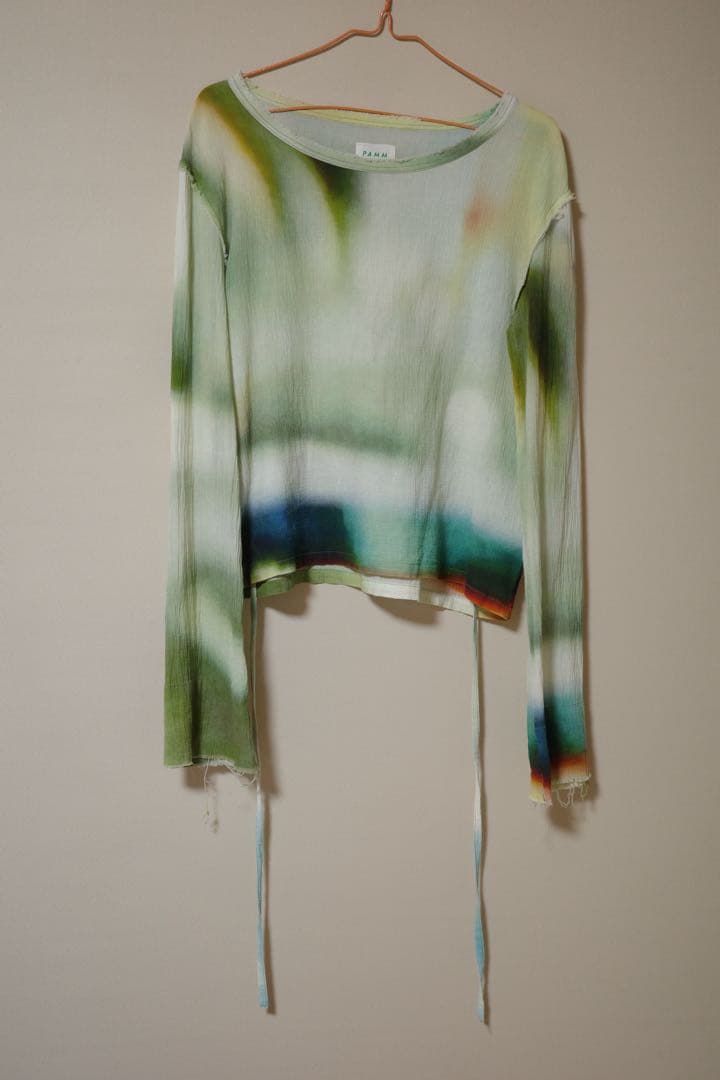 s　PAMM パム　「たしかにそこにあった夜」ガーゼトップス