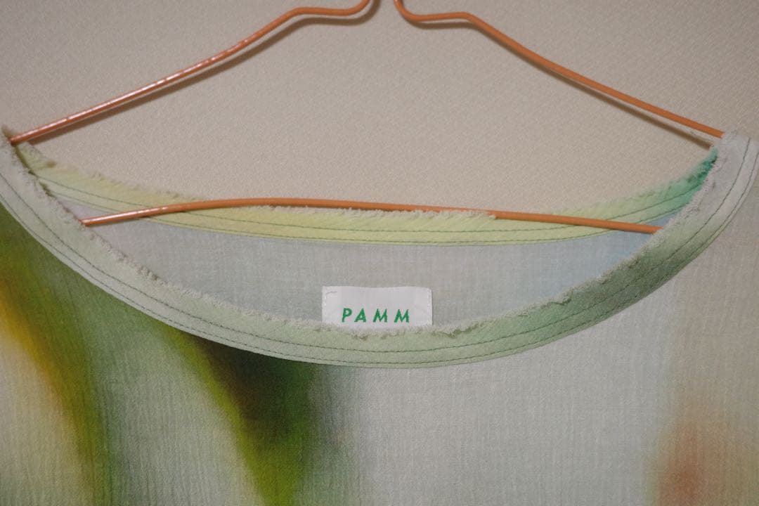s　PAMM パム　「たしかにそこにあった夜」ガーゼトップス