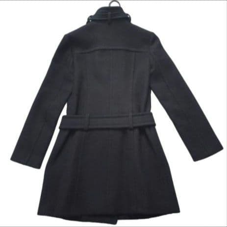 ✨極美品✨バーバリーブルーレーベル　アンゴラコート　ノバチェック　ブラック　М