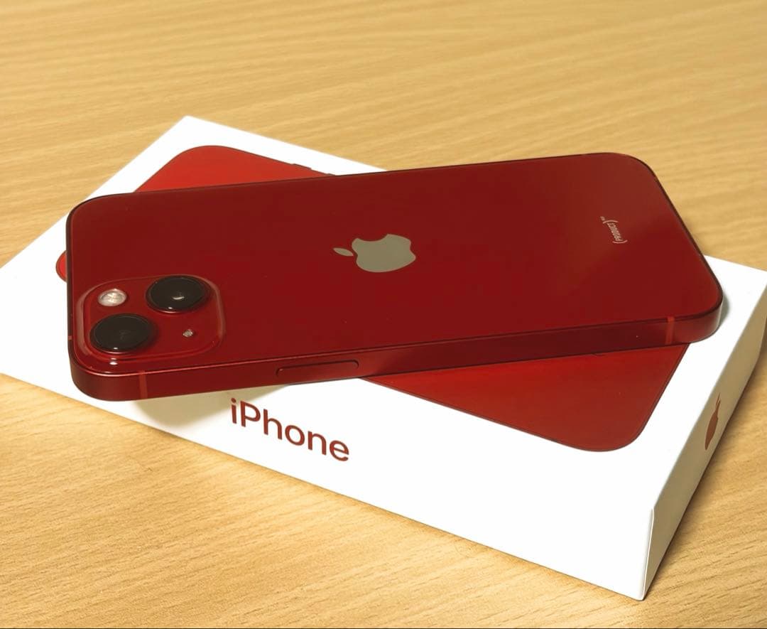Apple iPhone13 レッド 128GB 本年 SIMフリー